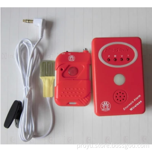 Latest Multi-functional Wireless Enuresis Baby BedWetting Alarm with Clamp PY-SVY002